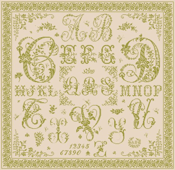 TAGS: Cross-stitch How To Cross Stitch Letters. TAGS: Cross-stitch